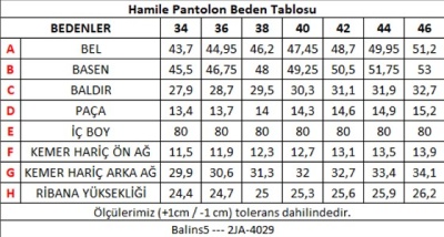 5 Cepli Hamile Pantolon Gri 2JA/4029.Gri - Thumbnail