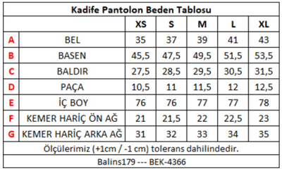 Bilek Manşetli Kadife Pantolon Gri - Thumbnail