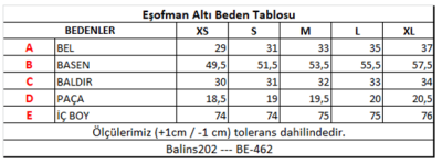 Kadın 2 İplik Eşofman Altı Bej - Thumbnail