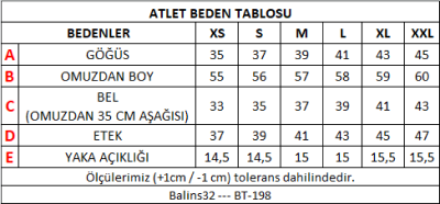 3 Adet Süprem Kadın Atlet Beyaz - Thumbnail